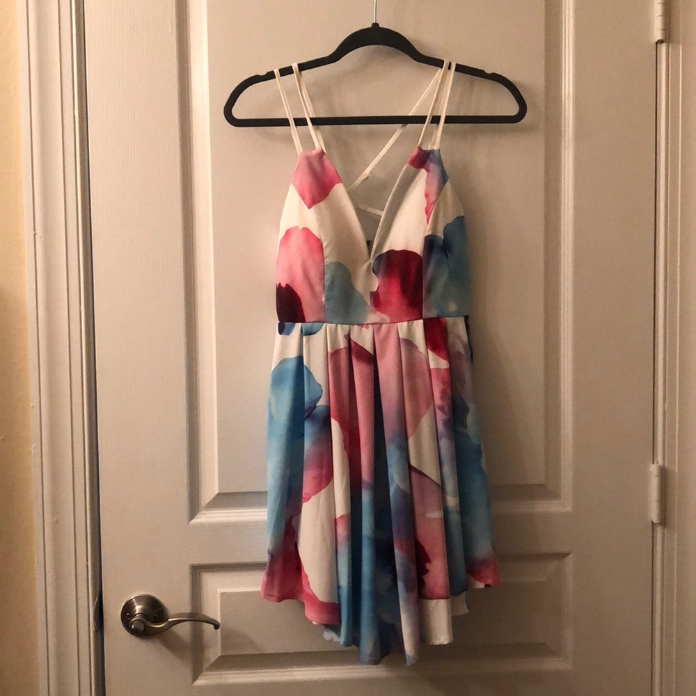 Multi colored dress